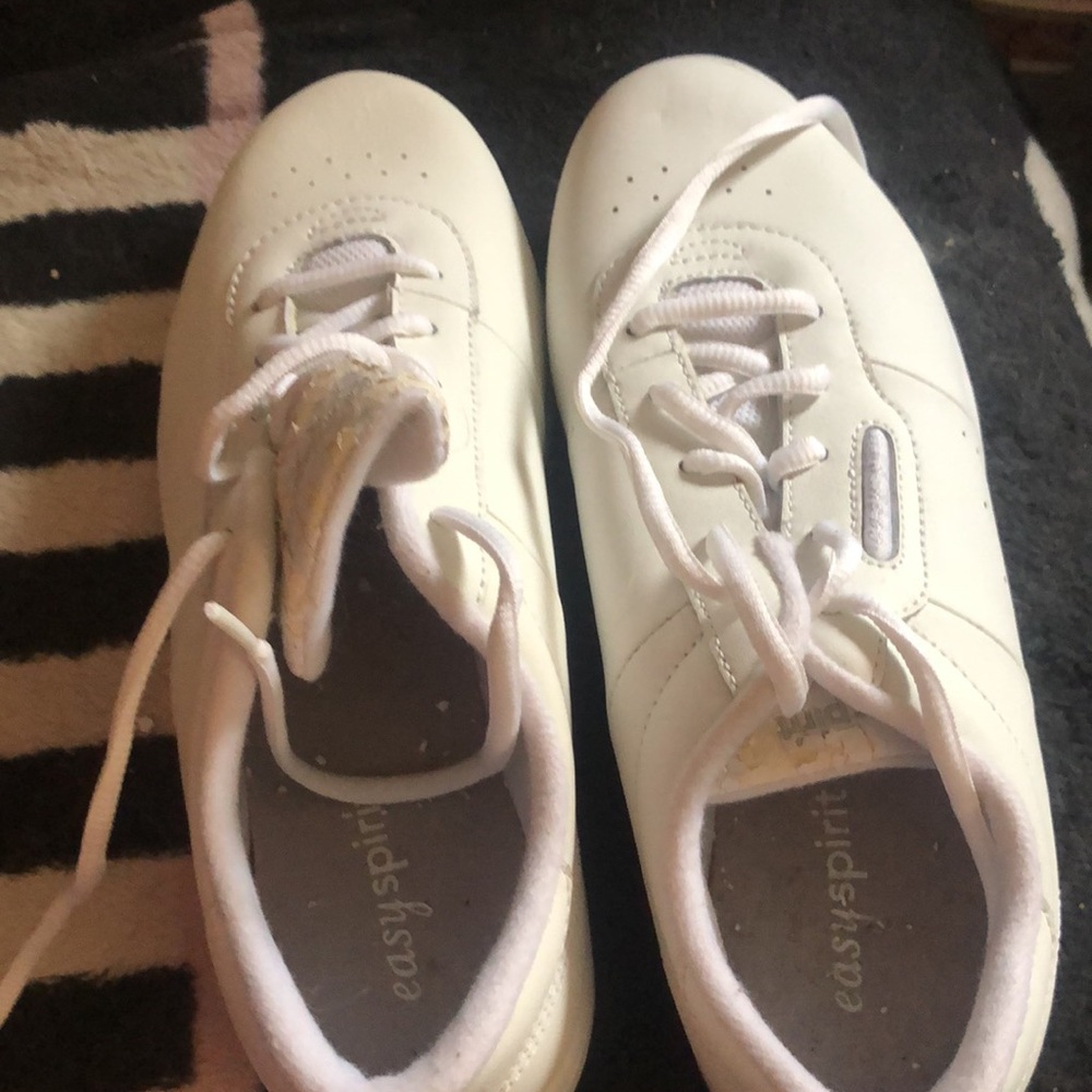 Easy Spirit Kids White Sneakers